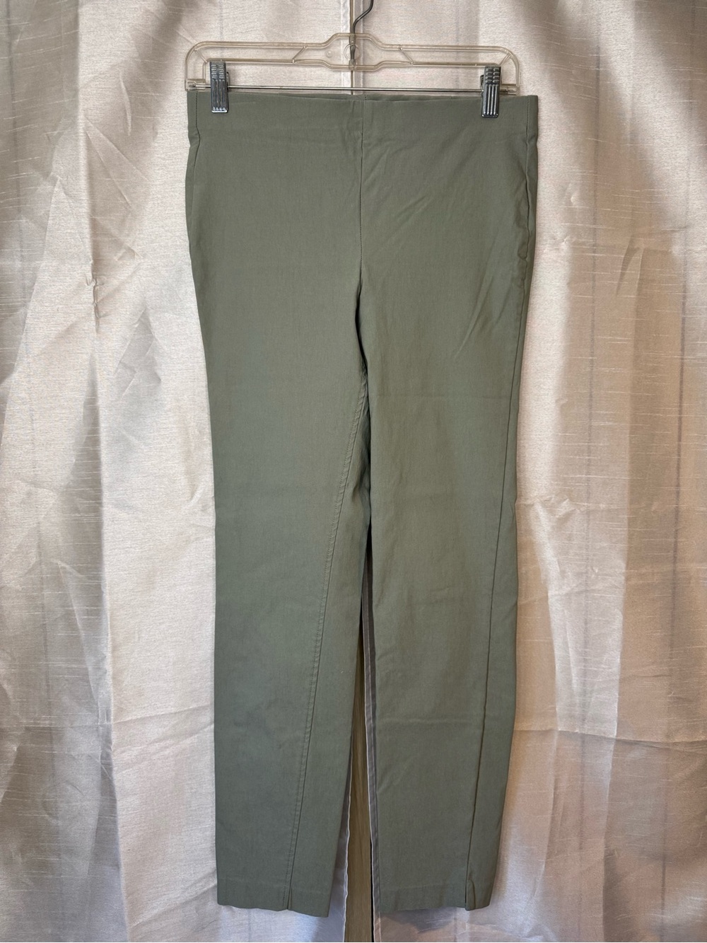 crosby. sage green pull-on pants